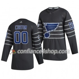 Adidas Maillot de Hockey St. Louis Blues Personnaliser Gris 2020 NHL All-Star Authentic - Homme